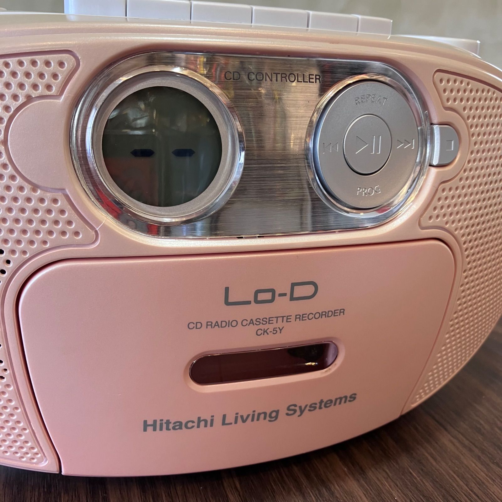 送料無料】HITACHI／日立 CDラジオカセットレコーダー CK-5Y CD
