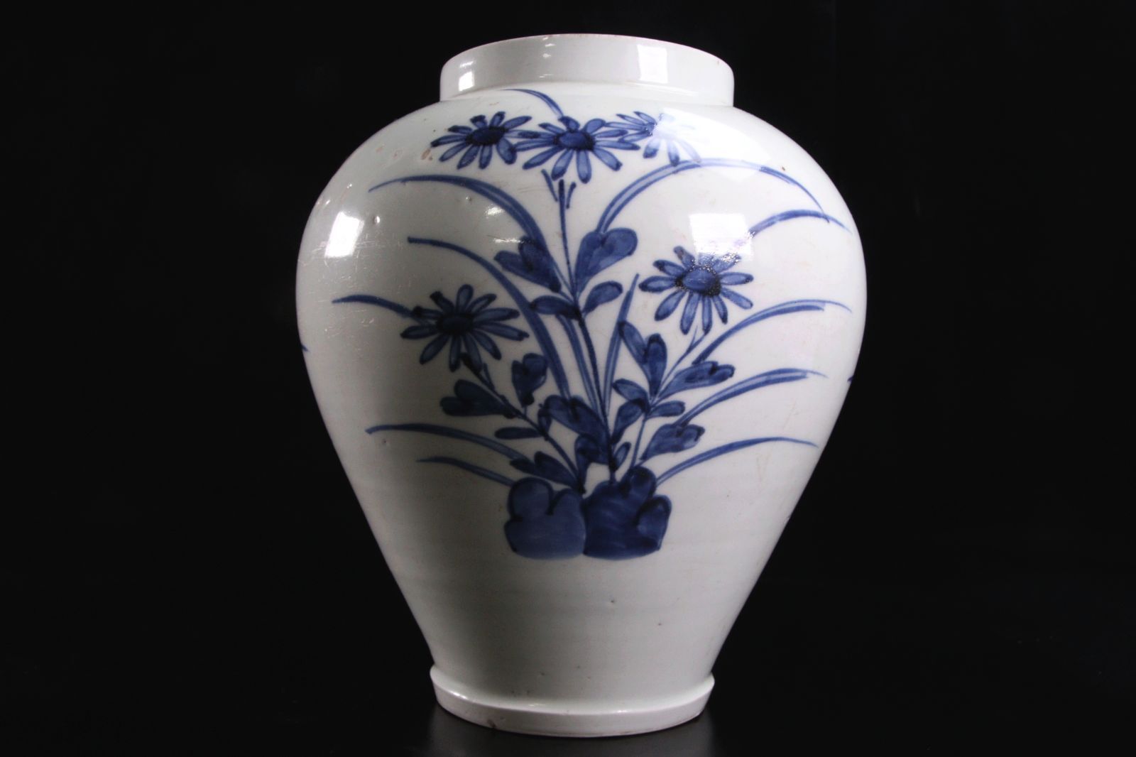 花瓶■李朝 時代物 唐木花台付き 古い花器 花生け 古玩 唐物 時代物 骨董品■ 花瓶□李朝 時代物 唐木花台付き 古い花器 花生け 古玩 唐物