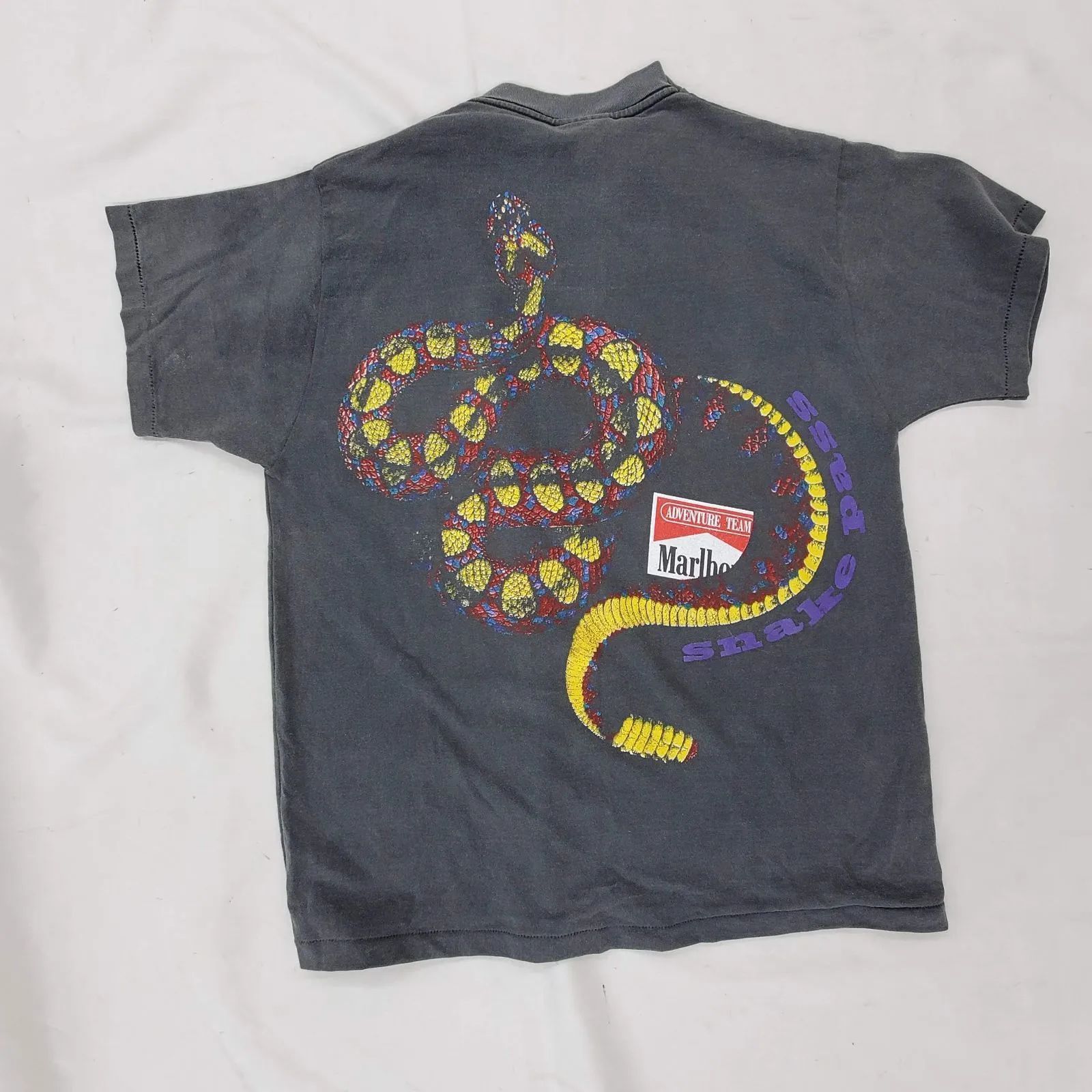 TULTEX 90s USA製 Marlboro マルボロ スネークパス Tシャツ XL TULTEX 90s USA製 Marlboro マルボロ スネークパス Tシャツ XL