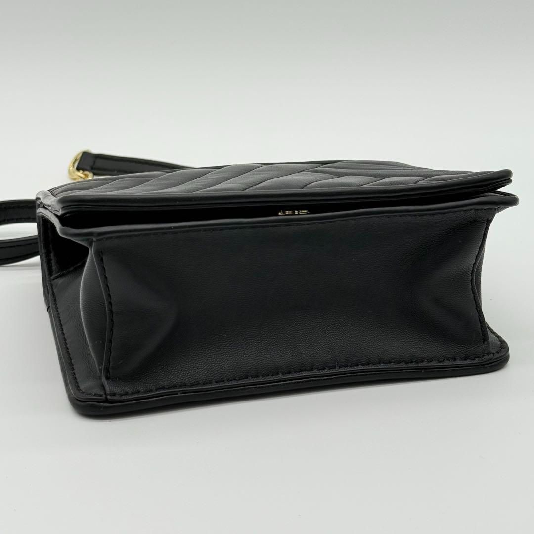 美品】Tory Burch Alexa ショルダーバッグ ミニバッグ 黒色
