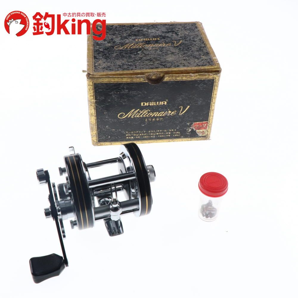 DAIWA - 【中古/美品】 ダイワ ミリオネア V ブラック  /SP014M ダイワ ミリオネア V ブラック /SP014M 美品 ブラックバス バス