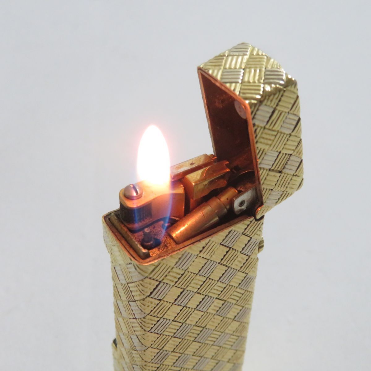 良品○dunhill ダンヒル アウタージャケット 18K ローラー式 ガス ...