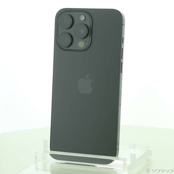 〔 品〕 iPhone15 Pro Max 512GB ブラックチタニウム MU6U3J A SIMフリー 262
