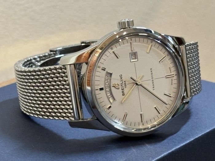 展示品級 BREITLING CHRONO TRANSOCEAN A451G51OCA ブライトリング