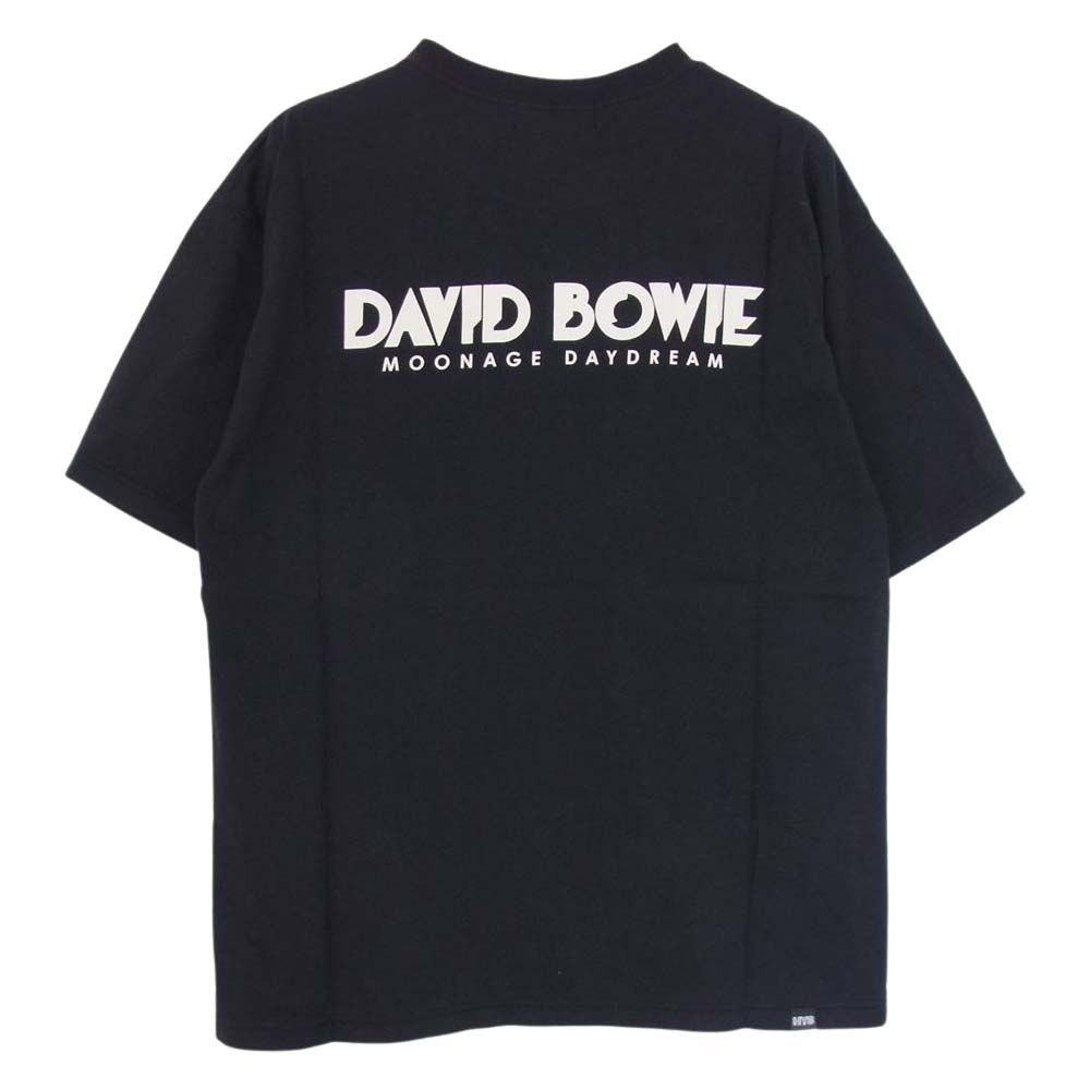 ヒステリックグラマー　デヴィッド・ボウイ　Tシャツ　ブラック　M デザインT HYSTERIC GLAMOUR ヒステリックグラマー 23SS 02231CT38 DAVID BOWIE