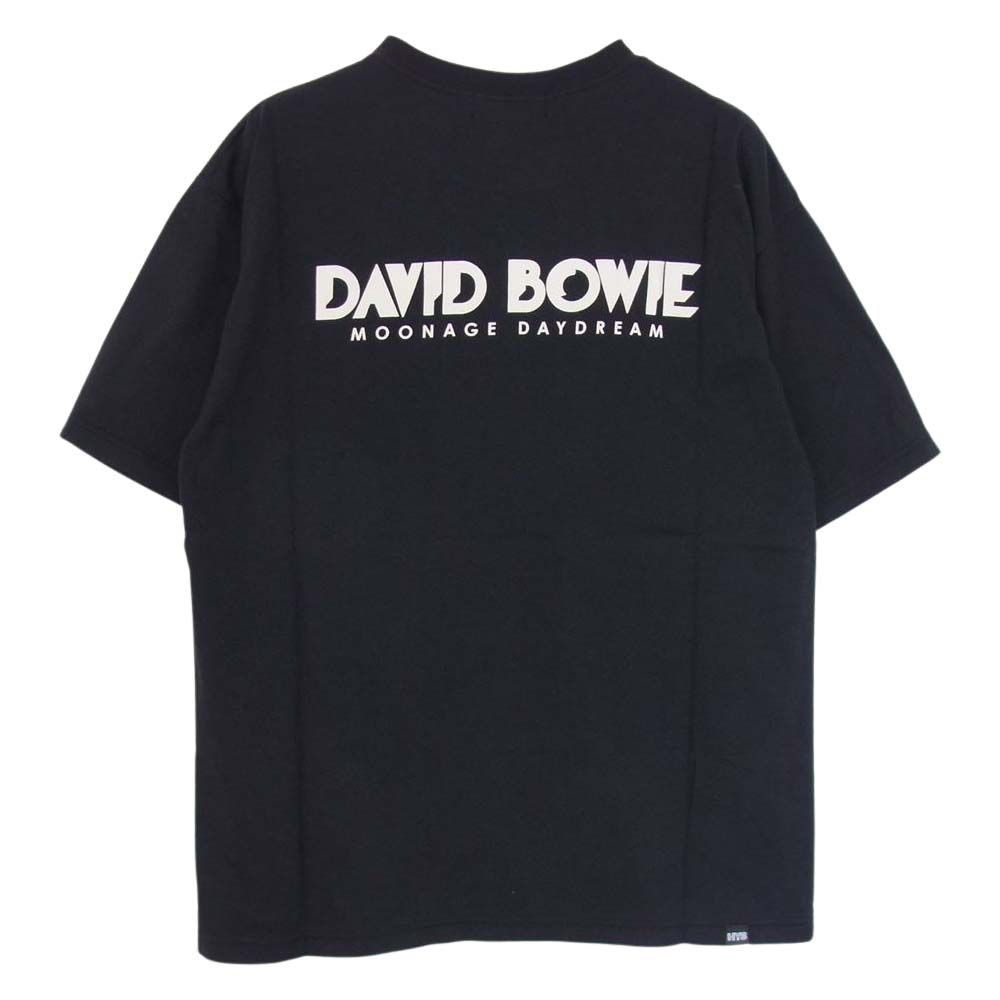 未使用『DAVID BOWIE デヴィッドボウイ』半袖Tシャツ 英国製 黒 S