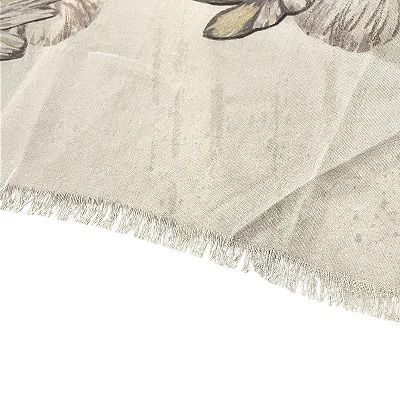 美品 Falconeri ファルコネーリ シルク ストール スカーフ