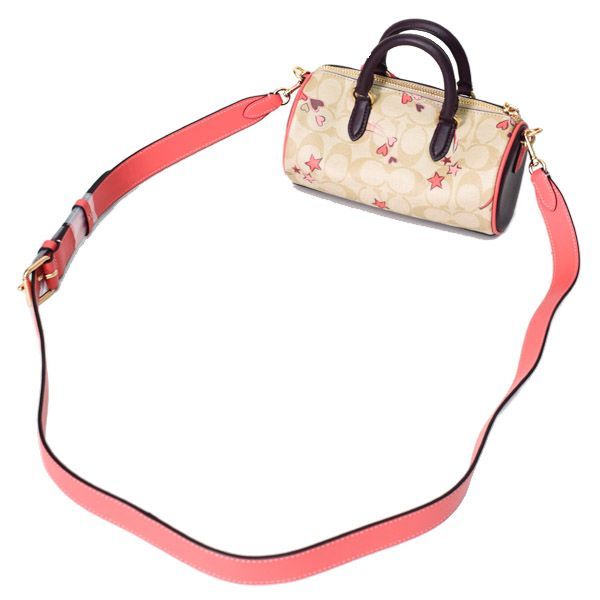 コーチ バッグ COACH コーティングキャンバス レザー シグネチャー 