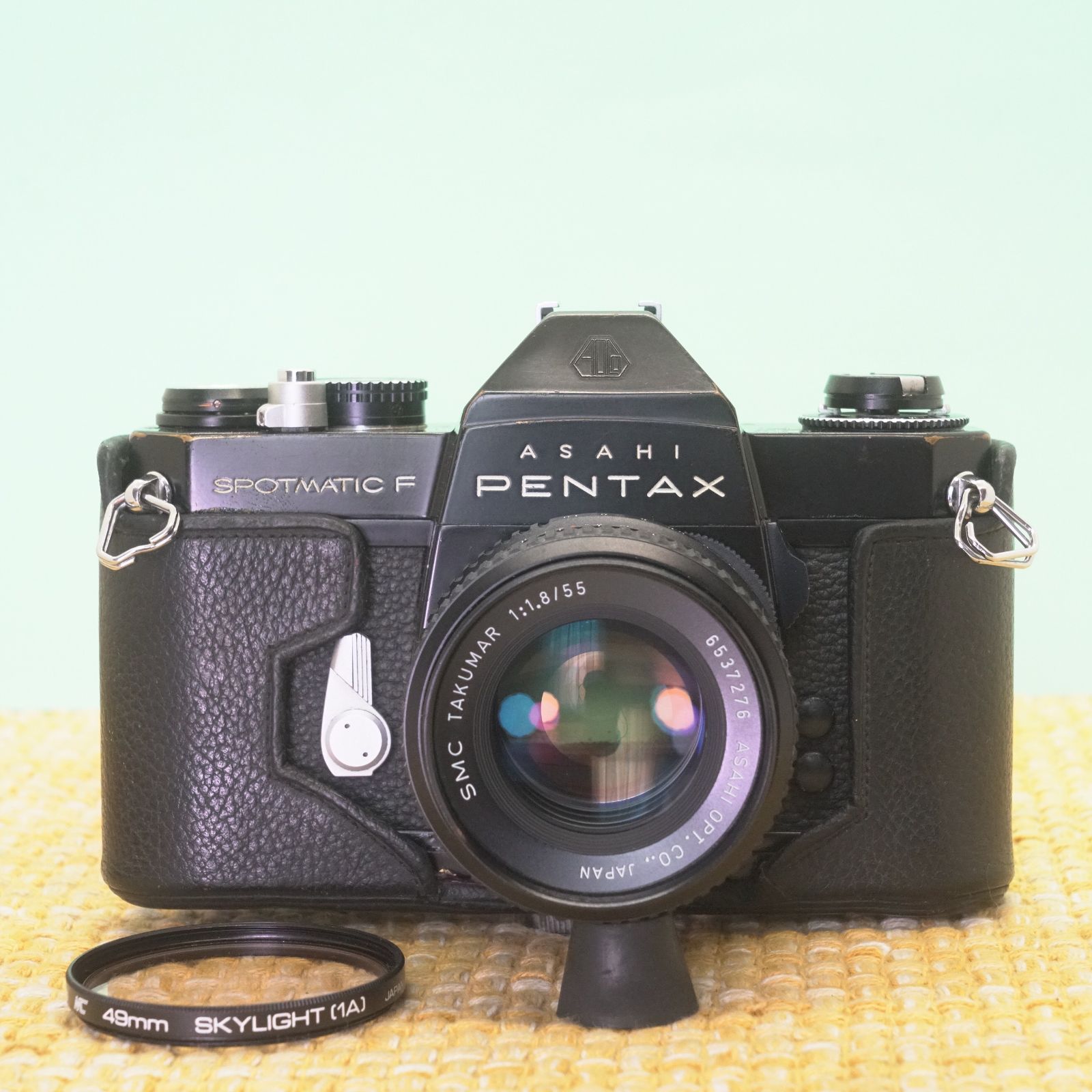 完動品◎ペンタックスSPF × 55mm f1.8 フィルムカメラ #076-