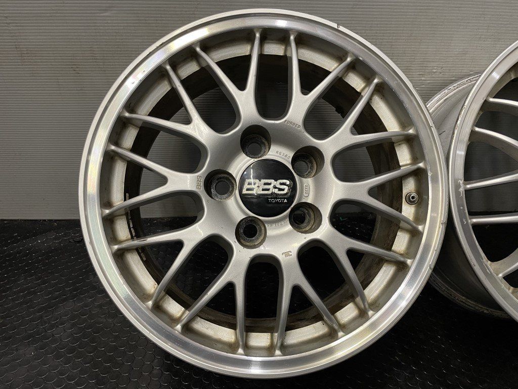 BBS RG049 社外ホイール 16インチ 4本 7J5HPCD114.3+38 希少ホイール ...