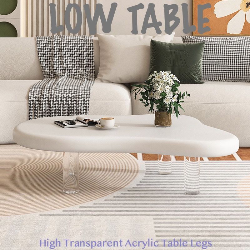 ノーチェ オーバル型ガラス天板センターテーブル（NOCE） ノーチェ