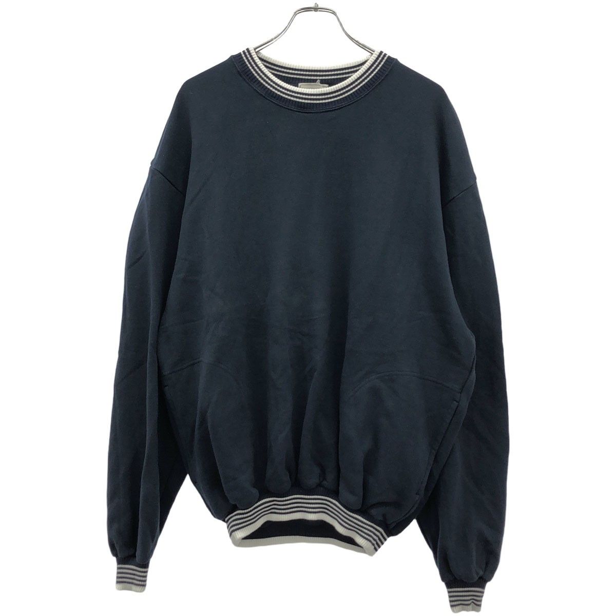 EVCON エビコン 23SS Border Rib Sweat Crew Neck ボーダーリブ 