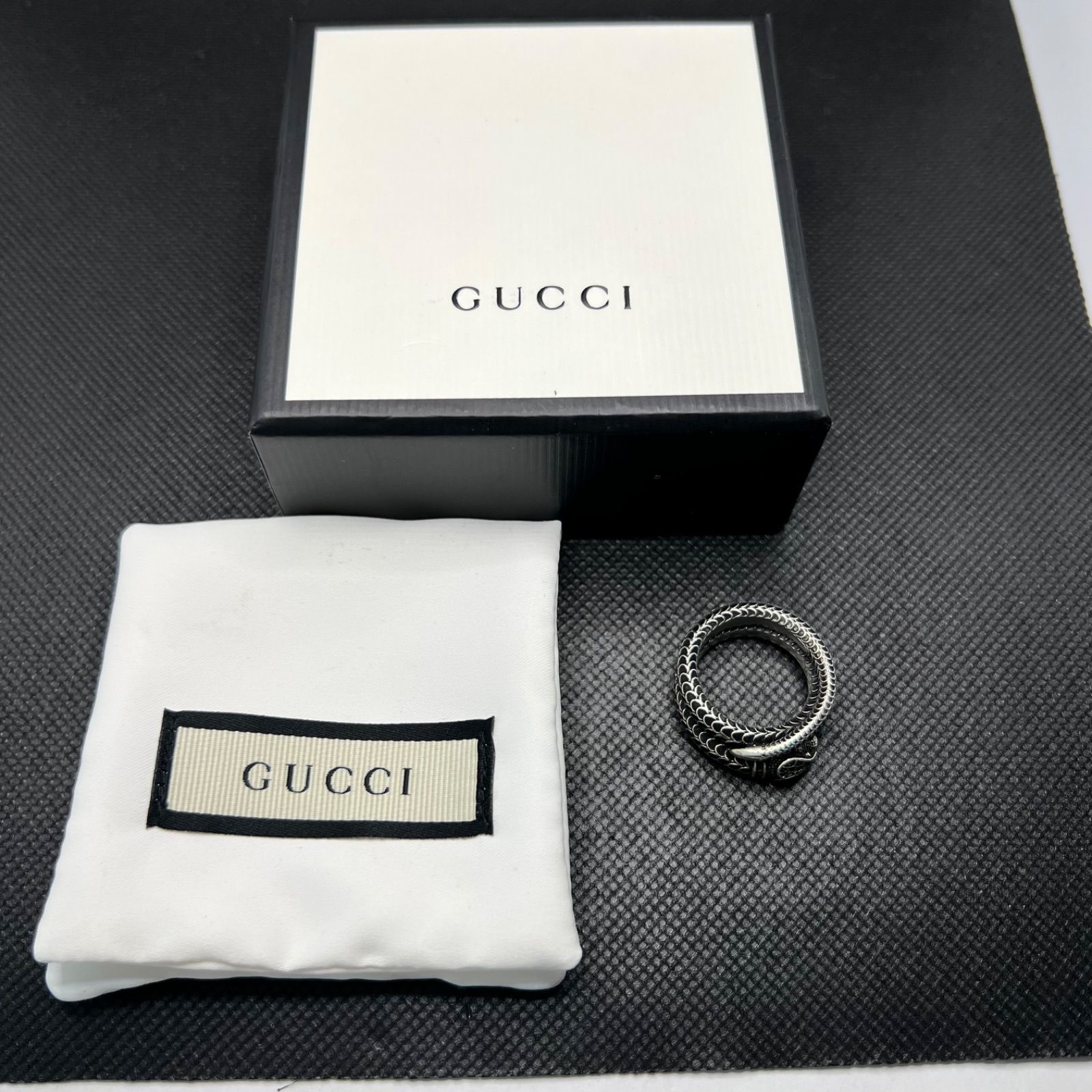 ✴︎美品✴︎ GUCCI グッチ スネークリング 蛇 16号 リング 指輪
