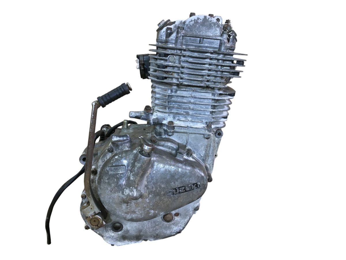 SUZUKI GN400 実動 エンジン レストア 組み換え 流用 ストック ＯＨベースにも 2780-Z4399