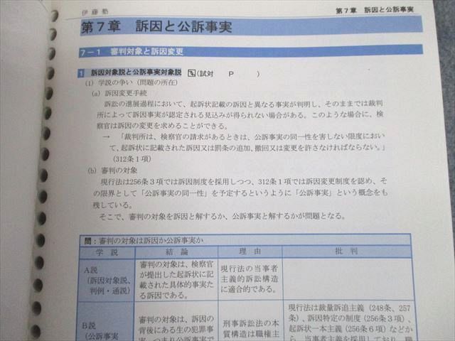 UJ10-033 伊藤塾 司法試験 刑事訴訟法 レジュメ 26S4D