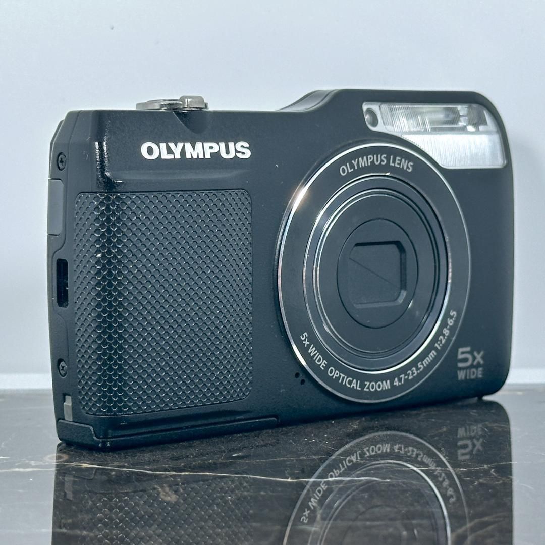 OLYMPUS VG-170 ブラック Olympus VG-170 14MP Digital Camera Black With Case And