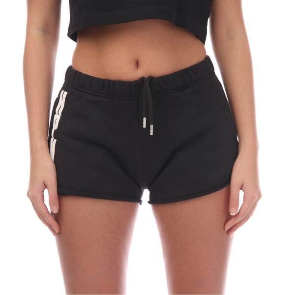 【送料無料】 ヘロンプレストン レディース ハーフパンツ・ショーツ ボトムス Regular-Fit HPNY Sweat Shorts Black-White
