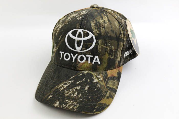 トヨタ キャップ 未使用 MOSSY OAK ポートオーソリティ カモ 迷彩 ロゴ 企業 帽子 ブランド メンズ カーキ TOYOTA 【中古】