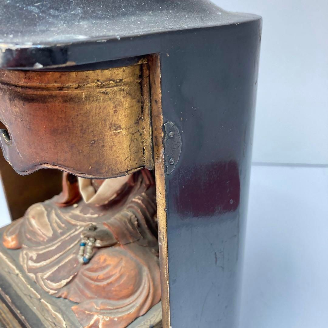  時代 木彫彩色 日蓮聖人 坐像 仏像 トヒチ 東さ6 0323 その他 工芸品