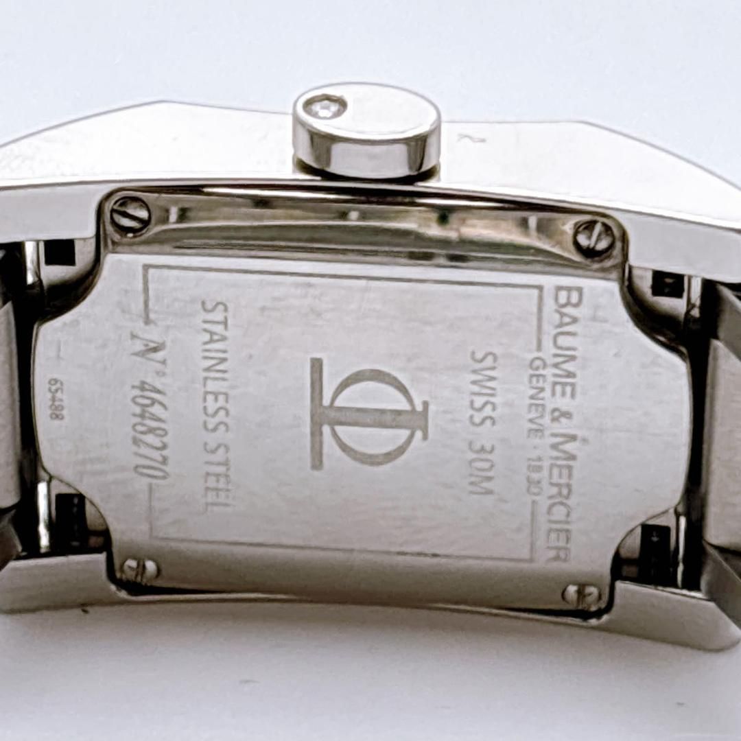 349 ボーム&メルシエ 65488 ディアマント デイト スクエア 腕時計