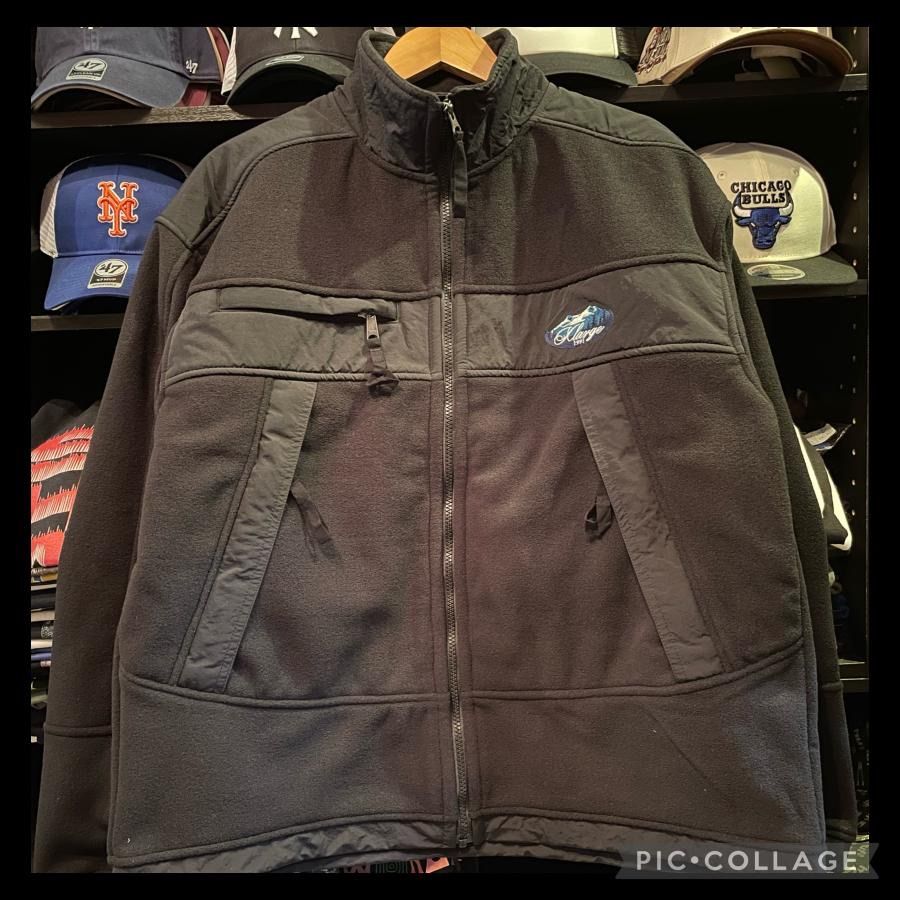 XLARGE PANELED FLEECE JACKET BLACK Lサイズ - メルカリ