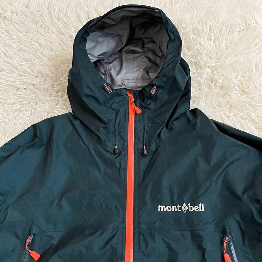 モンベルmont-bell ストームクルーザーセットアップメンズ紺M