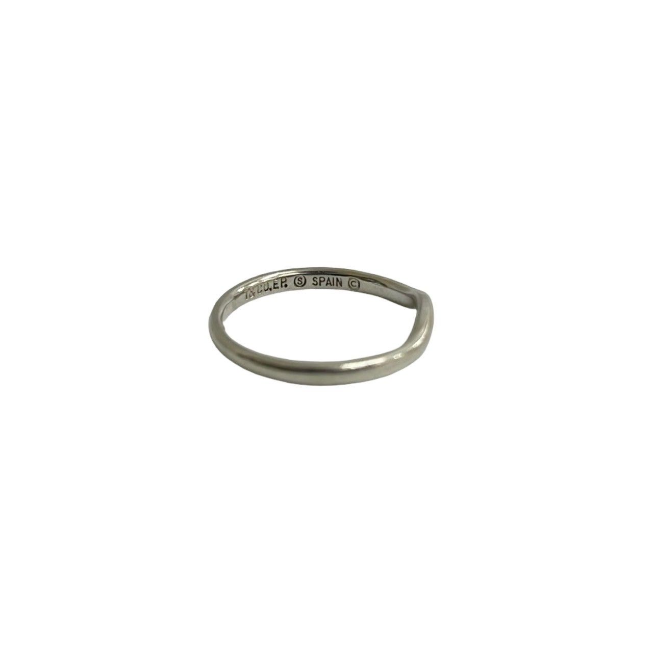 Tiffany & Co. カーブドバンド　リング　14号　シルバー925 極 美品 希少品 TIFFANY&Co. ティファニー カーブド バンド