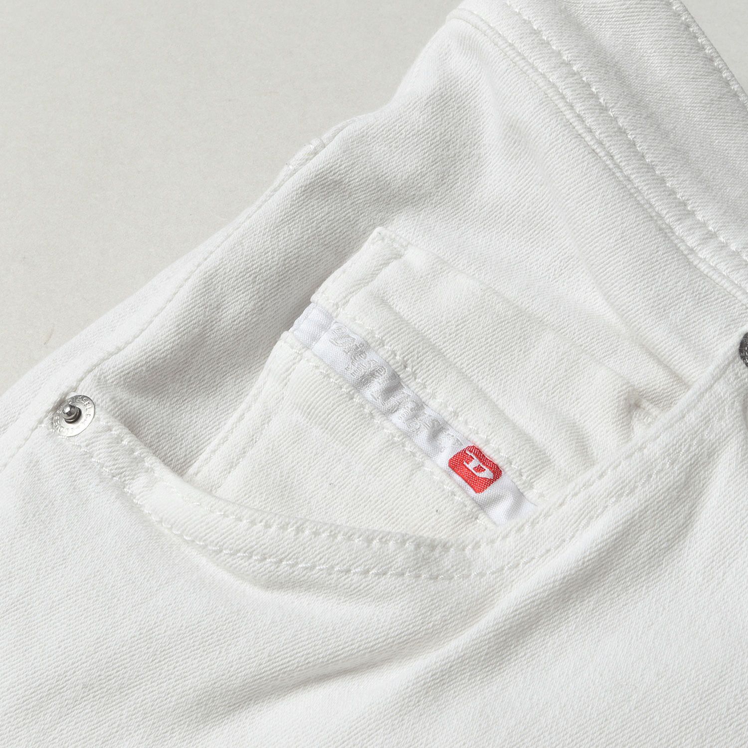 DIESEL ディーゼル パンツ ホワイト ストレッチ スキニー デニム 
