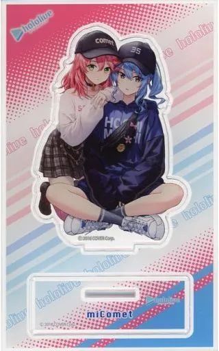 雑貨　miComet アクリルスタンド 「バーチャルYoutuber ホロライブ×MOLLY.ONLINE 第11弾」 中古】アクリルスタンド・アクリルパネル miComet アクリル