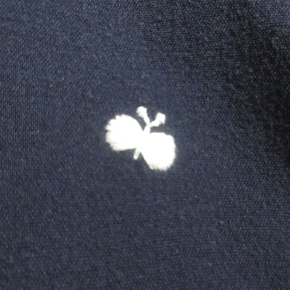 mina perhonen ミナペルホネン treat シングルジャケット サイズ38 ネイビー レディース 古着