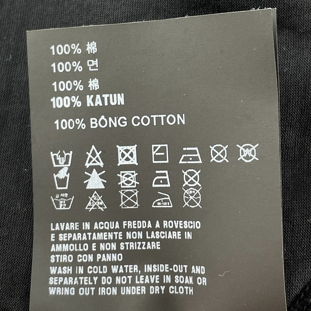 PRADA プラダ 21年 ブラック 39507 ロゴ Tシャツ 40 - メルカリ 