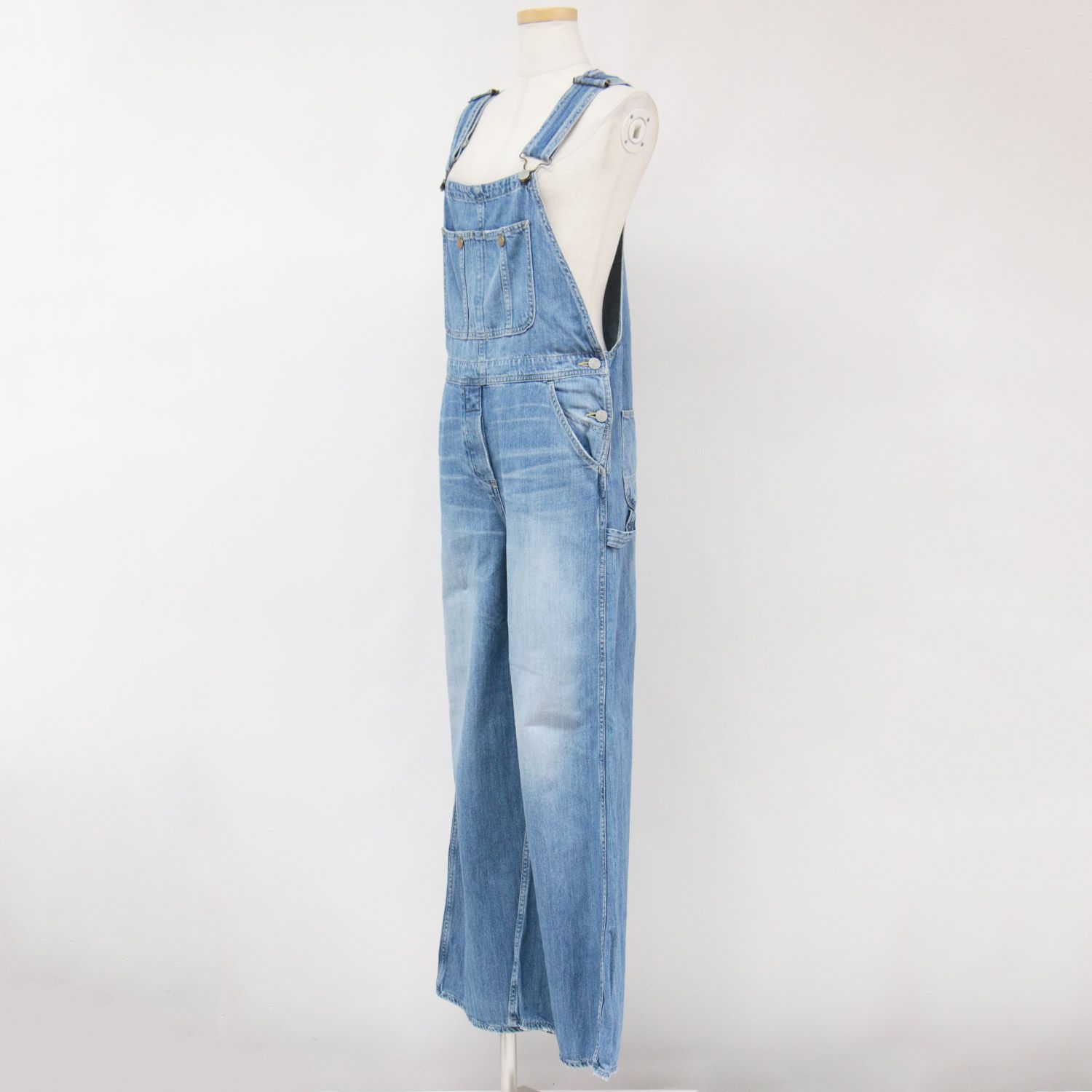 R.H. Vintage ロンハーマン フレアデニムオーバーオール