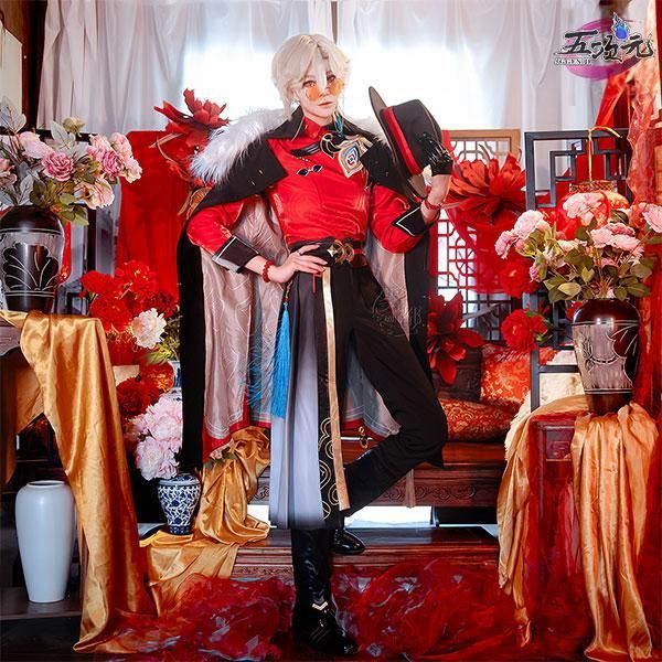 新発売 五次元 崩壊スターレール コスプレ アベンチュリン 加多宝コラボ衣装 ウィッグ 追加 BJ0923ML04 ハロウィン