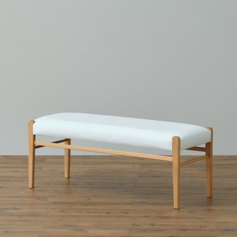 ♪ カバー ３色 付 無垢材 ダイニングベンチ 幅１０５cm ダイニング ベンチ ダイニングチェア カバー 天然木