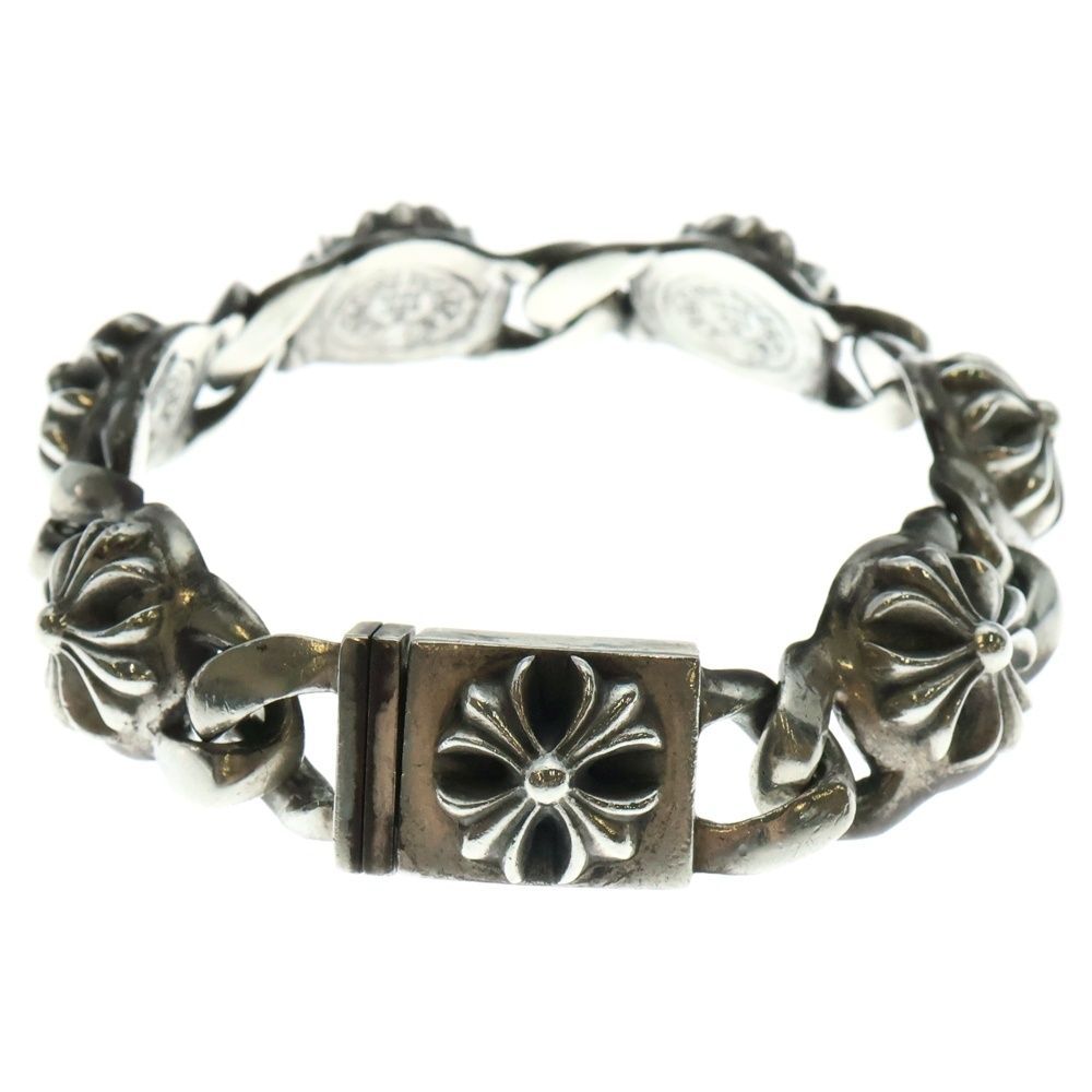 CHROME HEARTS クロムハーツ CROSS LINK クロスリンク ブレスレット シルバー BCA141
