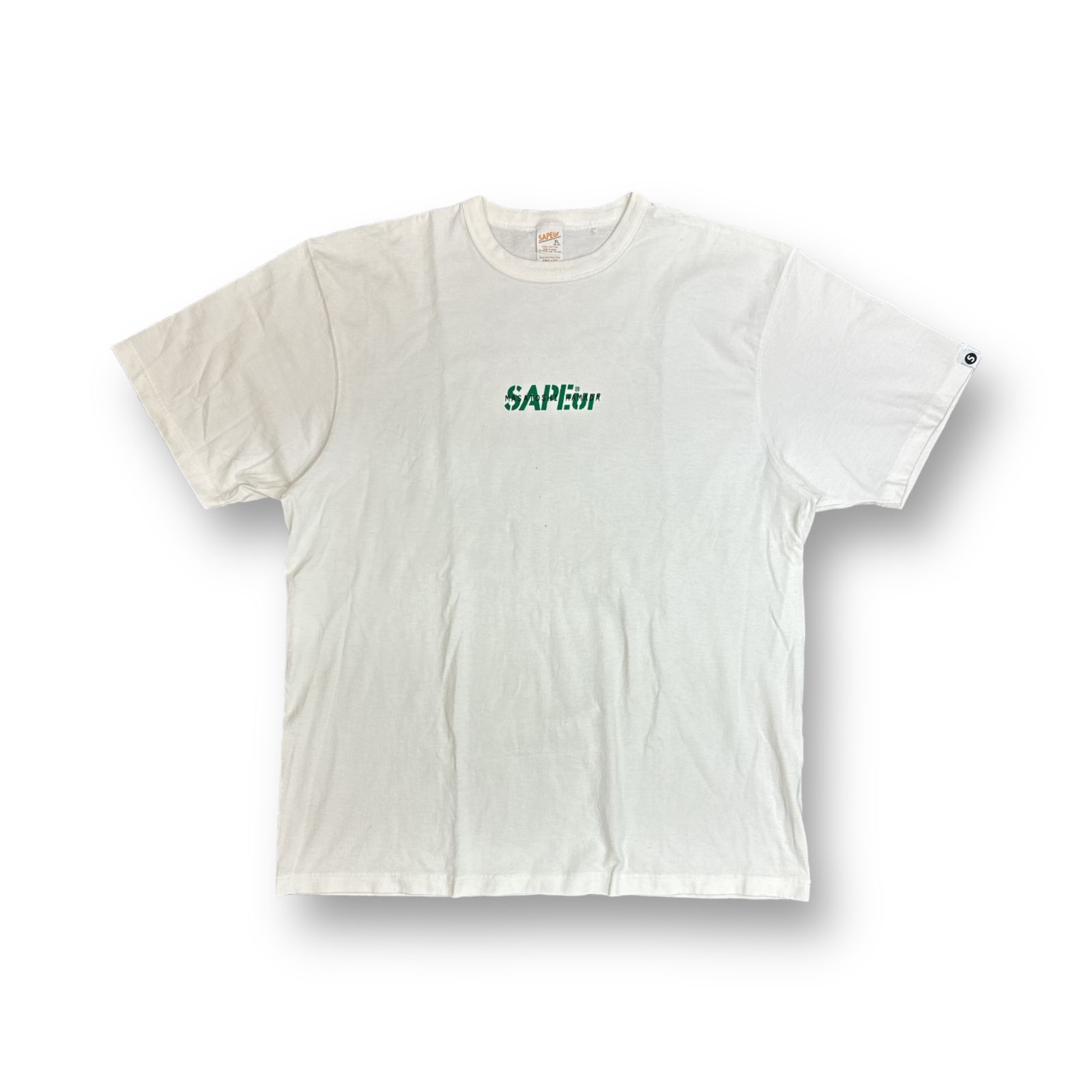 SAPEur × MASATOSHI HAMADA プリントTシャツ カットソー サプール 浜田雅功 ホワイト XL 73821A5 - メルカリ