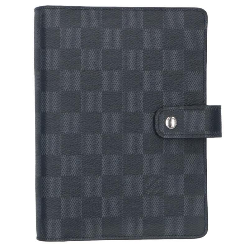 ルイヴィトン アジェンダ MM ダミエグラフィット手帳カバー メンズ