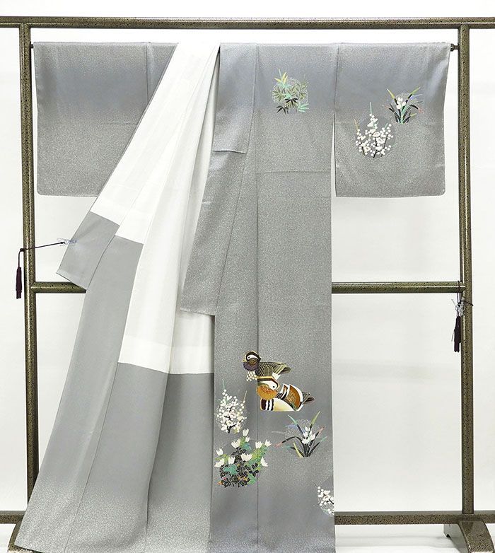 訪問着 未着用超美品 正絹 人間国宝 羽田登喜男作 TOKIOetTOKI