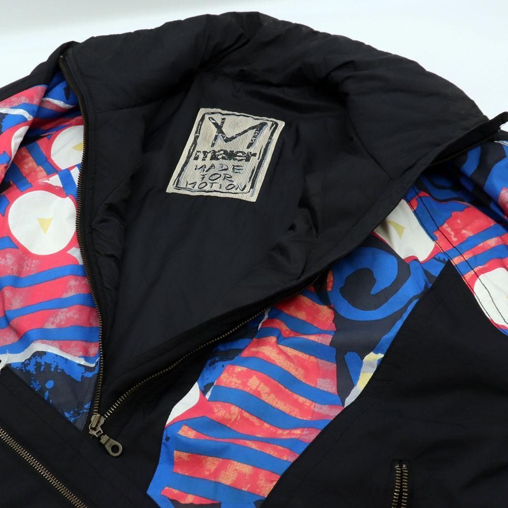 90's Mmaier ヴィンテージ総柄プリントナイロンジャンパー スキーウェア 90's Mmaier ヴィンテージ総柄プリントナイロンジャンパー スキーウェア