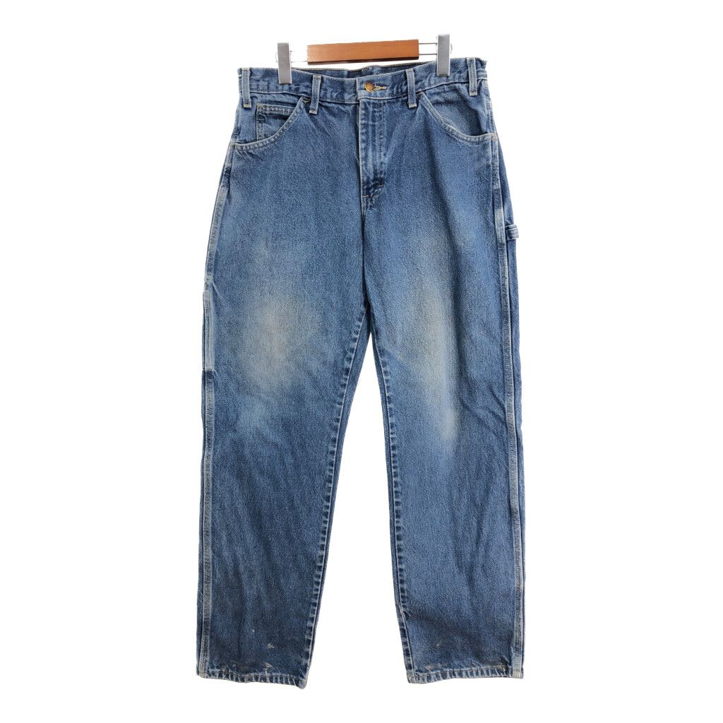 Dickies ディッキーズ デニム ペインターパンツ ワーク ブルー (メンズ W32 L32)  古着 S7100