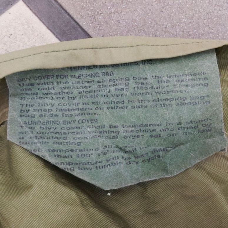 ゴアテックス寝袋カバー
