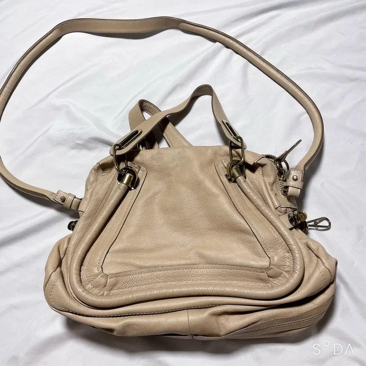 【美品】 クロエ パラティ 2way バッグ レザー 黒 ショルダー スモール chloe クロエ パラティ 2WAYショルダーバッグ スモール ブラック