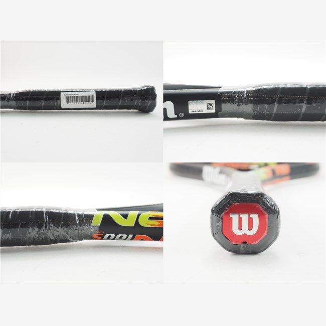 中古 テニスラケット ウィルソン バーン 100エス 2015年モデル (G2)WILSON BURN 100S 2015