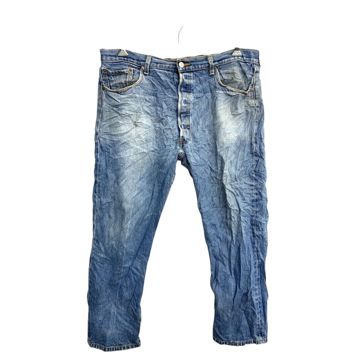 Levi's 501 デニムパンツ W40 リーバイス ボタンフライ ブルー コットン メキシコ製 古着卸 アメリカ仕入 2501-535
