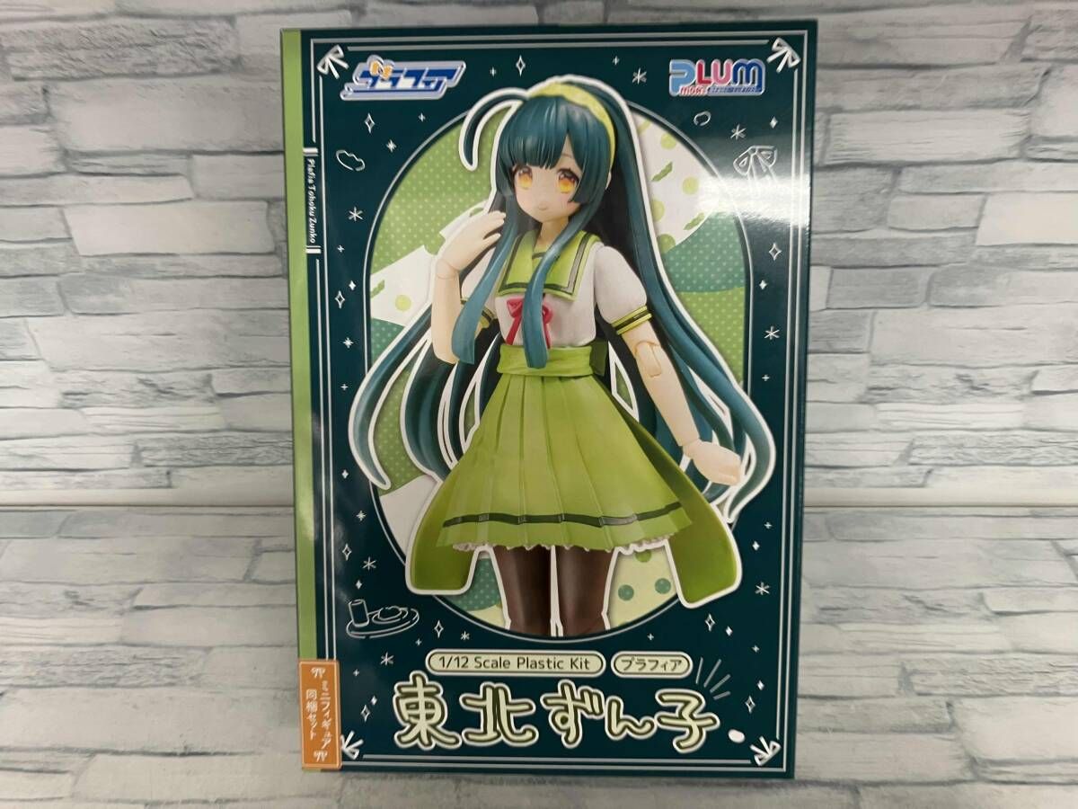 未組立 プラモデル (特典付き)PLUM 1/12 東北ずん子 ミニ