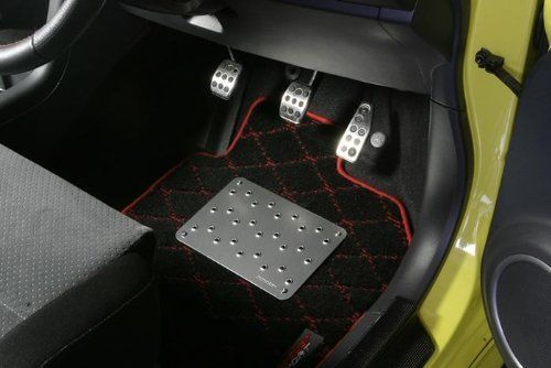 Color クリアアルマイト MONSTER SPORT アルミヒールプレート クリヤアルマイト 汎用 848100-0000M