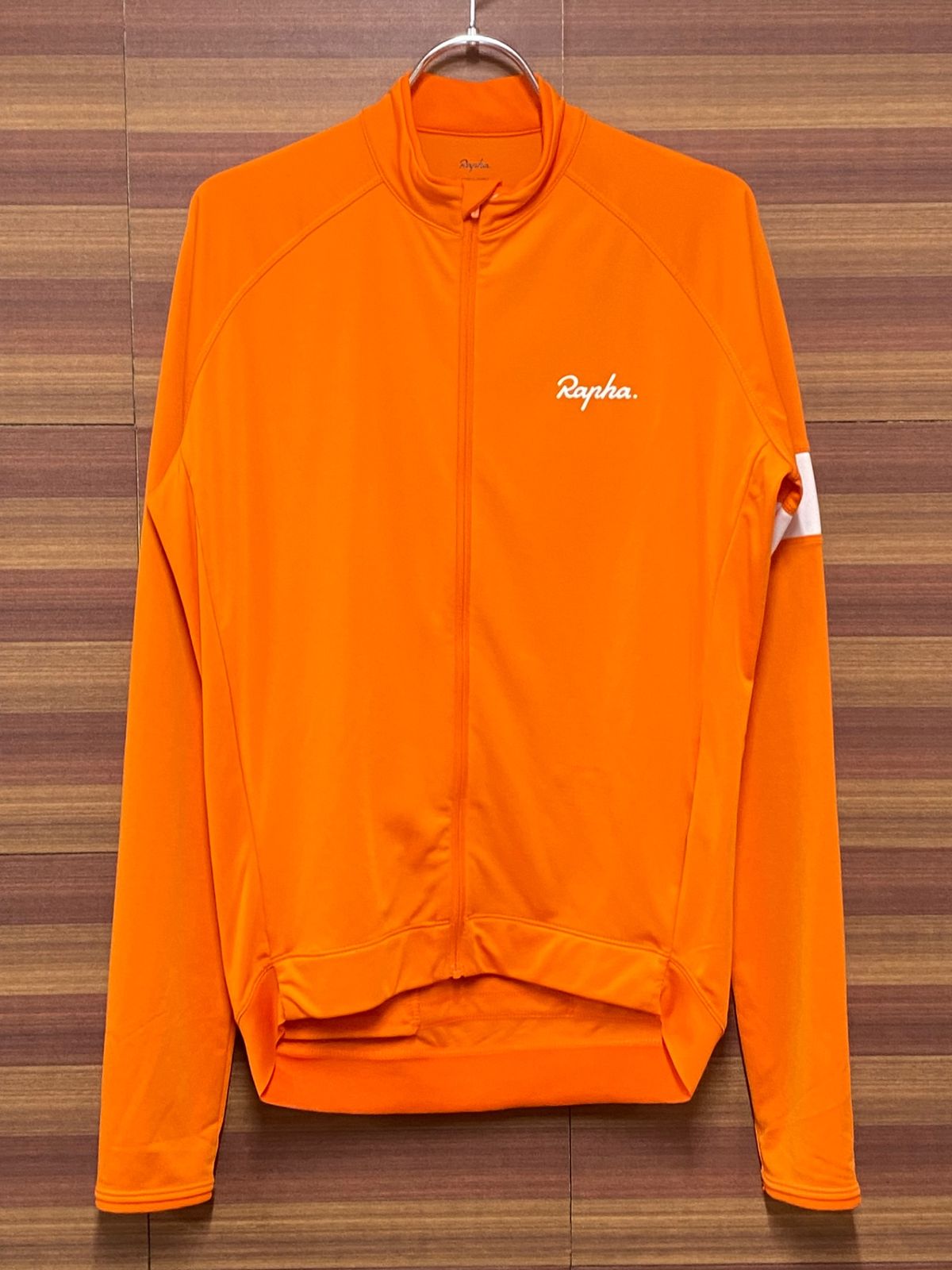 Rapha オレンジ サイクルジャケット L 裏起毛 Rapha オレンジ サイクルジャケット L 裏起毛