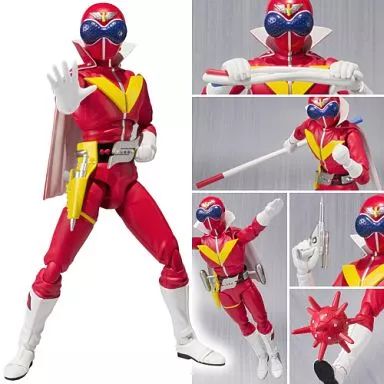 S．H．フィギュアーツ 秘密戦隊ゴレンジャー アカレンジャー Amazon.co.jp: TAMASHII NATIONS S.H.フィギュアーツ（真骨彫