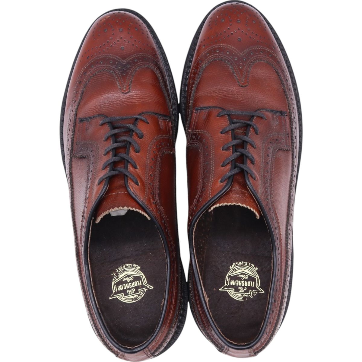 Florsheim ウイングチップシューズ