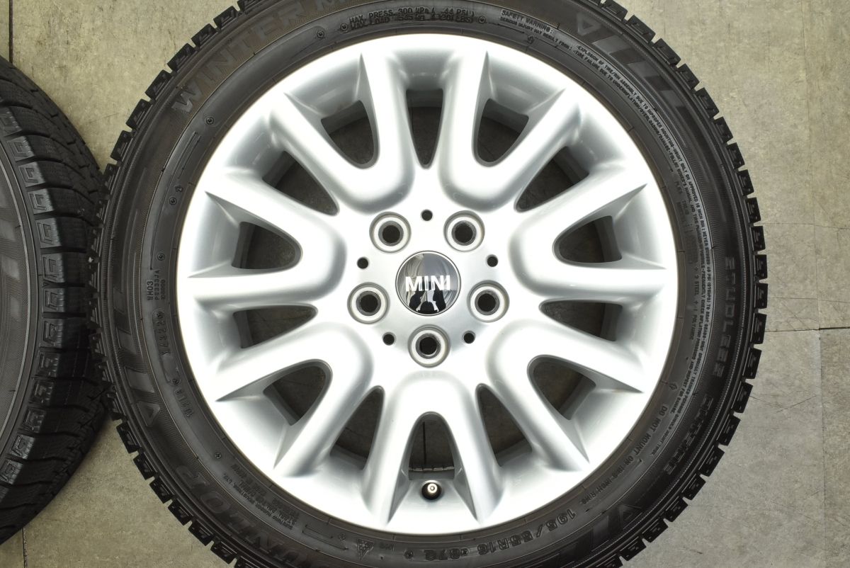 ミニ F55F56 クーパー純正OP ダンロップ ルマンV 195/55R16 ミニ F55F56 クーパー純正OP ダンロップ ルマンV 195/55R16 ミニ
